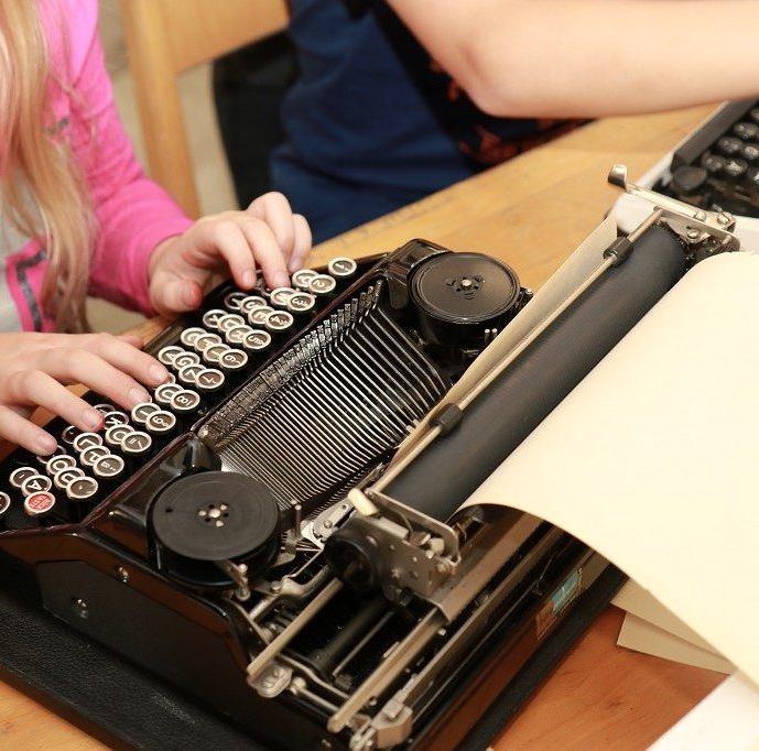 Schreibmaschinen-Schreiben