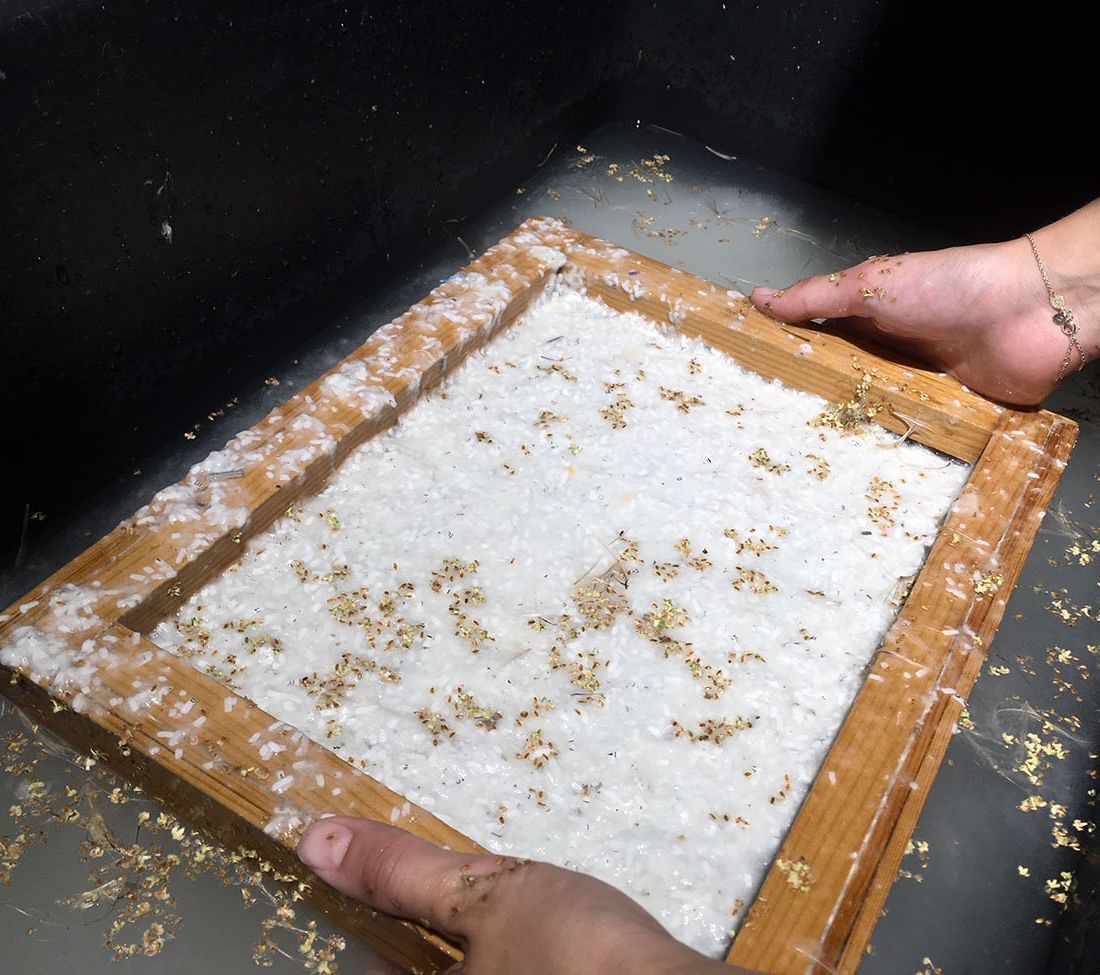 Papierschöpfen